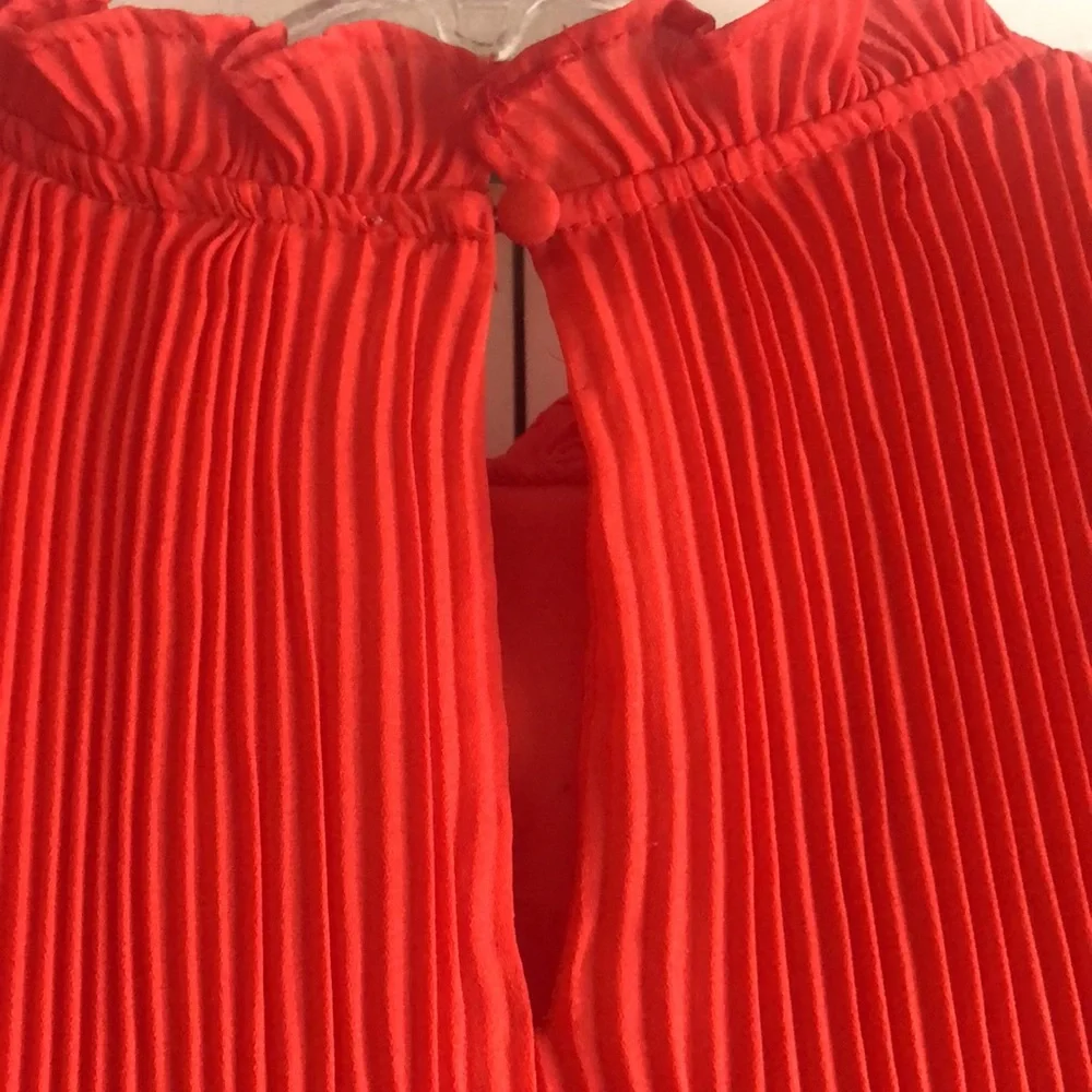 TCEC Coral Ruffle Blouse - Picture 5 of 7